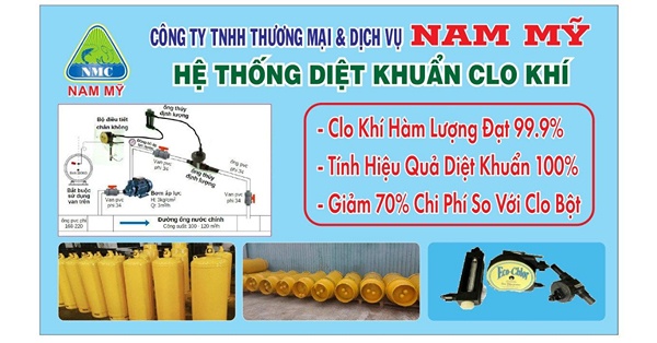 Nam Mỹ Ra Mắt Sản Phẩm Mới: Hệ Thống Diệt Khuẩn Khí Clo, Giải Pháp Hiệu Quả Cho Người Nuôi Tôm